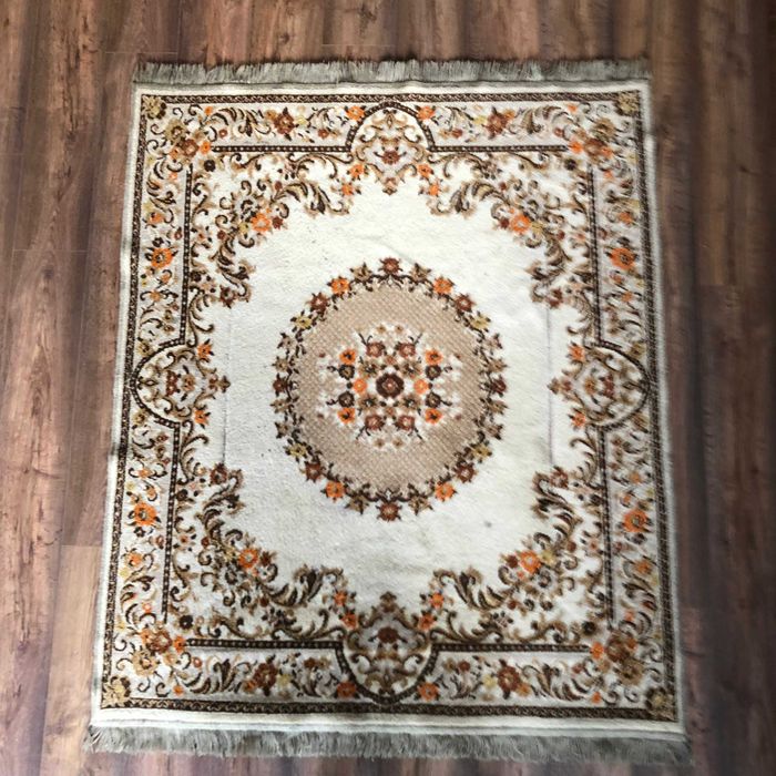 Duży gobelin, a może mały dywan? PRL lata 70/80 Vintage