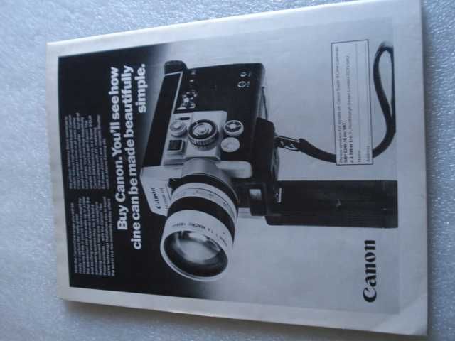 Raras Antigas Revistas film making/Camara User 1975 Amantes Fotografia