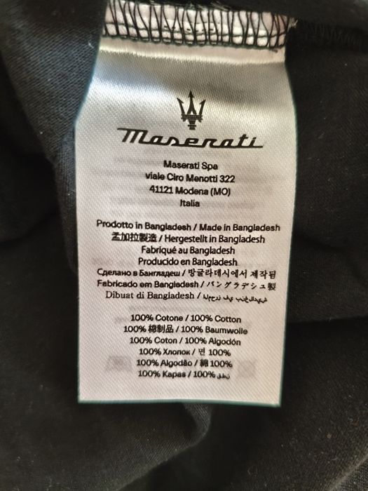 Koszulka Maserati