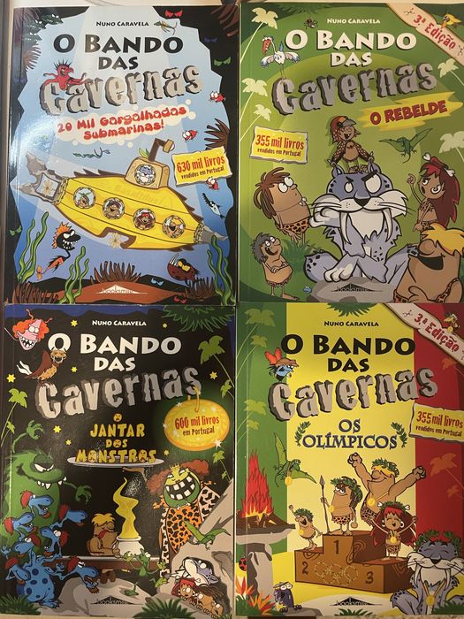 Livros Bando das Cavernas