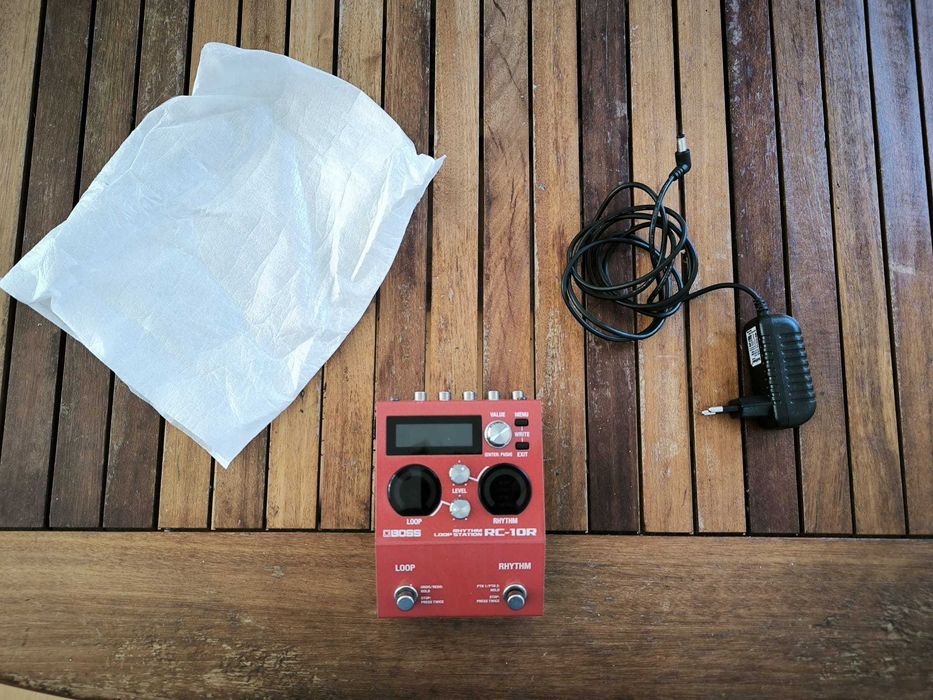 Loopstation Boss RC-10R – Looper + Ritmos | Como nova