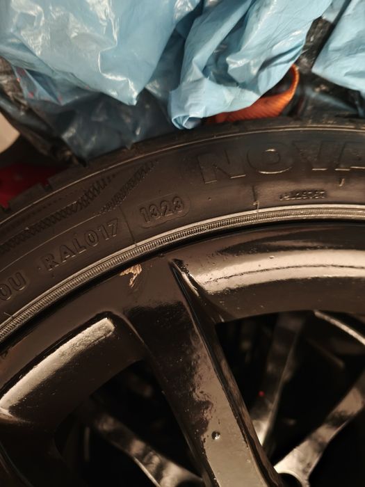 Oryginalne koła Renault laguna 3 z czujnikami opony letnie