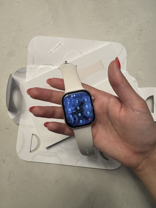 Apple Watch Series 10 GPS 46 mm Rosa/Dourado – Como Novo
