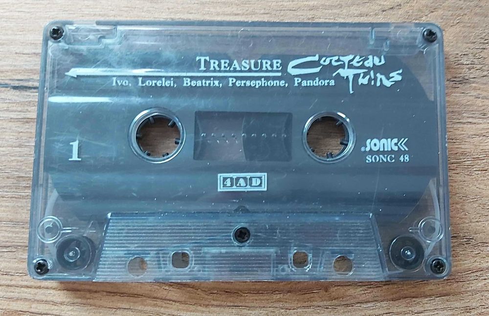 Cocteau Twins – "Treasure" - 4AD - kaseta