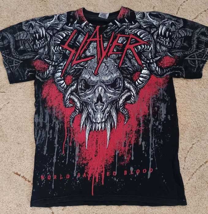 Футболка Slayer - «World Painted Blood»