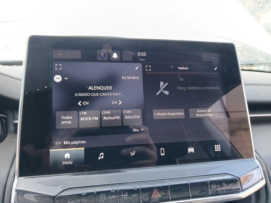 Display / ecrã de informações JEEP Compass (MP, M6)