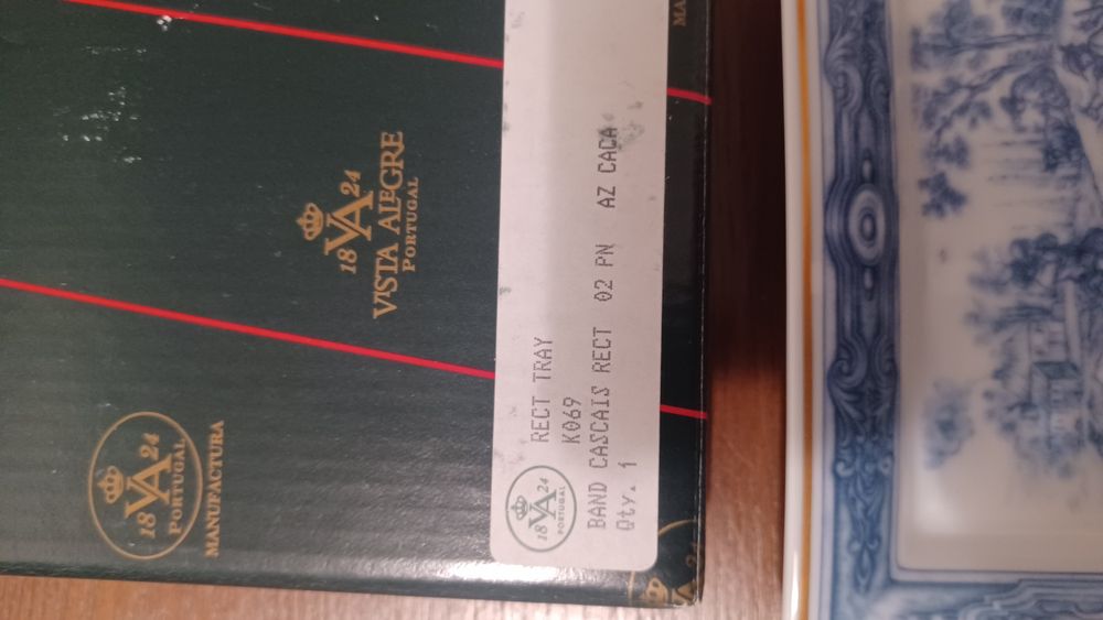 Bandeja rectangular Vista  Alegre