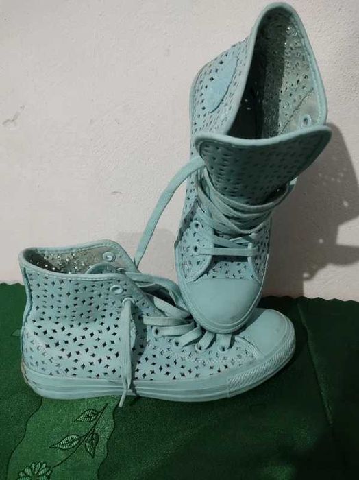Buty Converse turkusu rozmiar 39 cena 28 zł