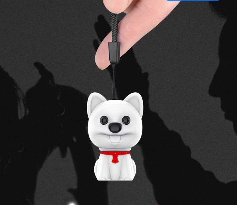 Gravador de som oculto escondido em porta chaves  com detecção de som