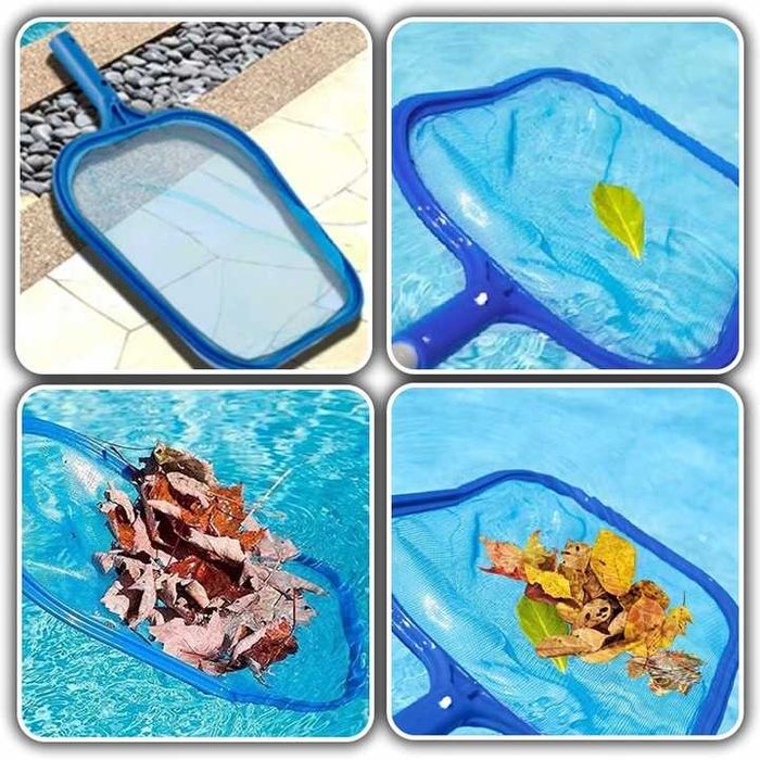 Podbierak zbierak siatka do czyszczenia basenu jacuzzi + kij