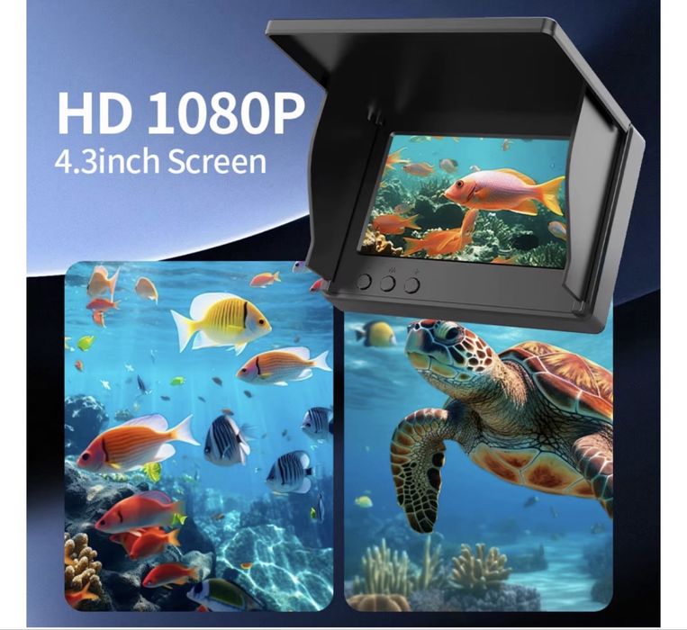 Підводна камера для риболовлі,рибоискатель,ехолот,подводная камера