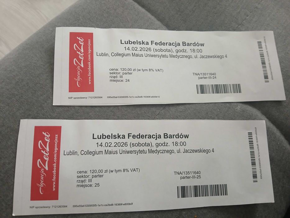 Bilety Lubelska Federacja Bardów