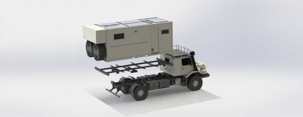 KAMPER_CAMPER Ramy nośne_budowa kampera_PRZEPRAWOWEGO_Rama pośrednia indywidualna_nowa