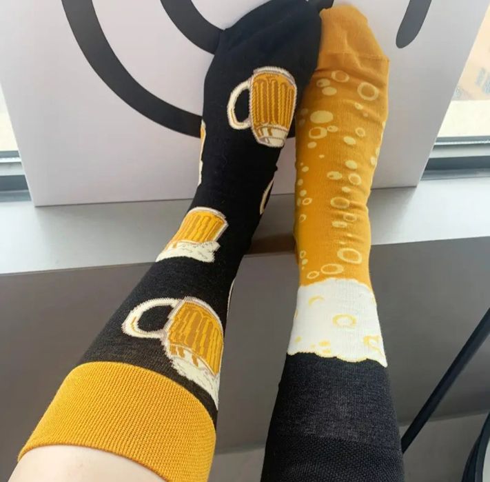 Skarpetki tematyczne dla piwosza Prezent