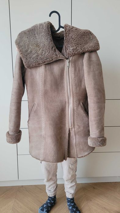 Kożuszek naturalny, rozmiar 36, S