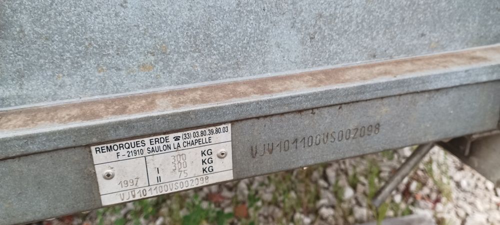 Atrelado de caça Erdê homologado