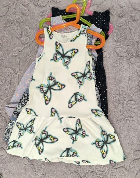 6 sukienek na lato h&m 122/128