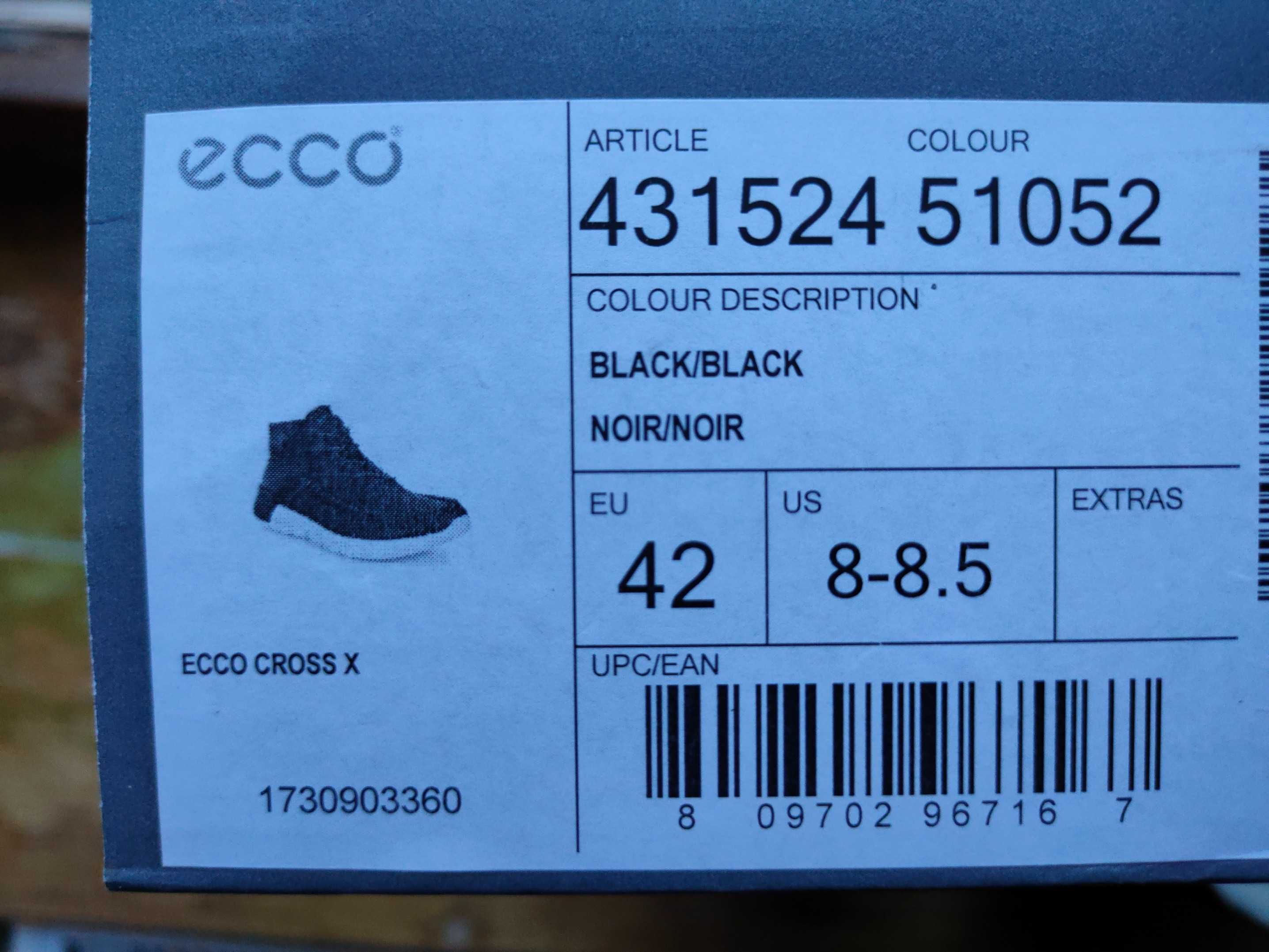 Ecco cross x mid hotsell