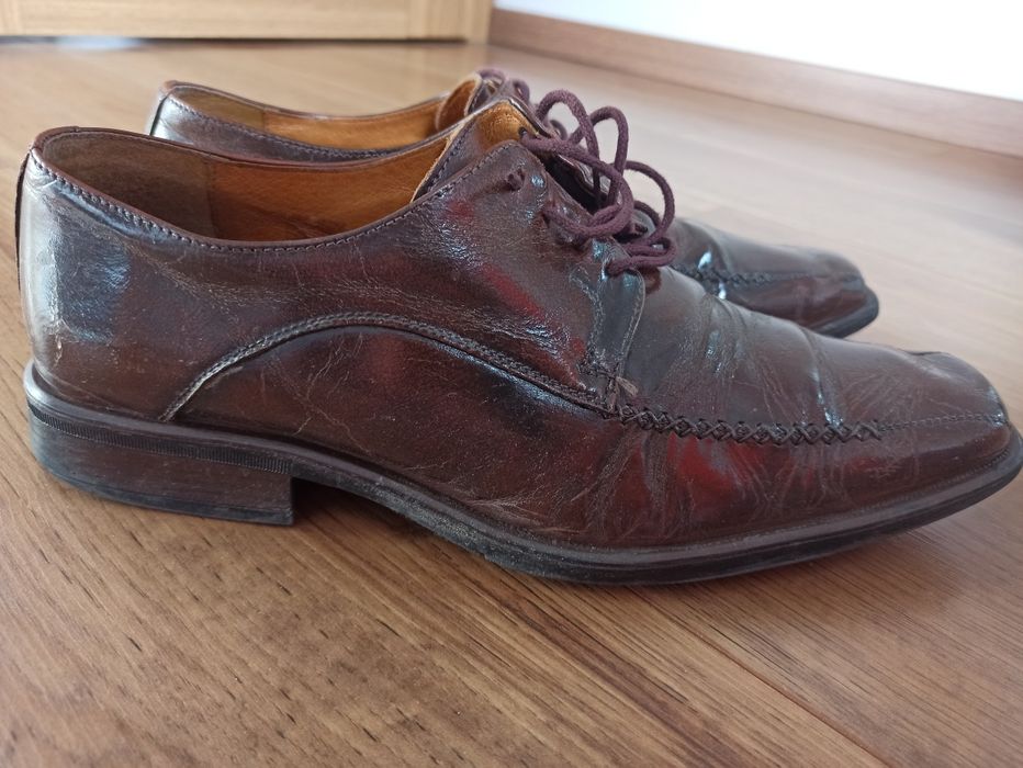 Buty męskie skórzane rozmiar 43
