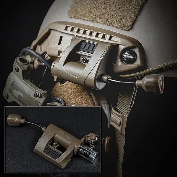 Ліхтар на шолом колір ТАН новий