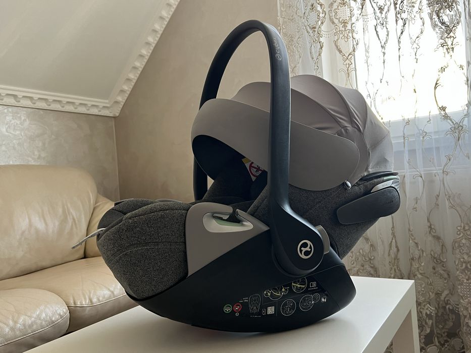 Cybex Cloud T Plus Mirage Grey автокрісло/ автолюлька