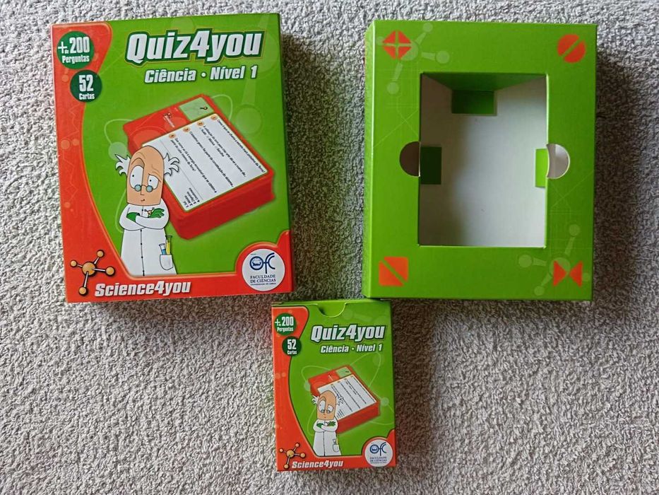 Quiz4you Ciência - Nível 1 (Em Português)!