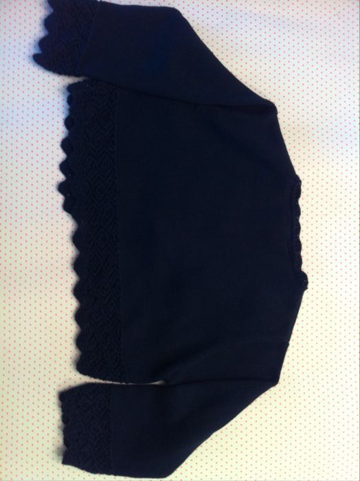 Casaco/ bolero T 5-6 Tizzas Corte Inglês azul marinho