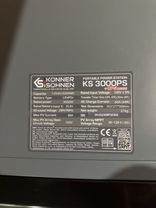 Konner&Sohnen KS 3000PS