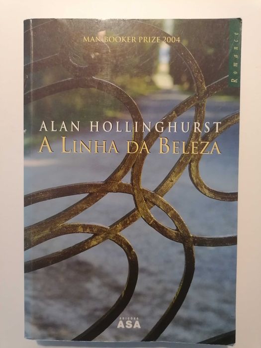 Livro 'A linha da Beleza' de Alan Hollinghurst