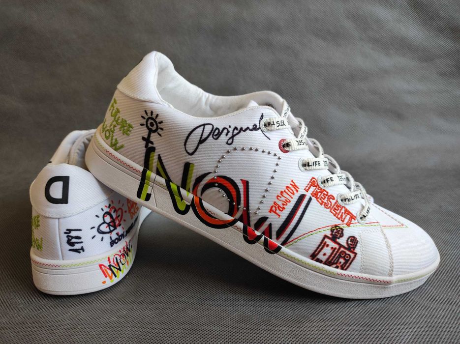 Desigual Cosmic Text - Sneakersy r. 43