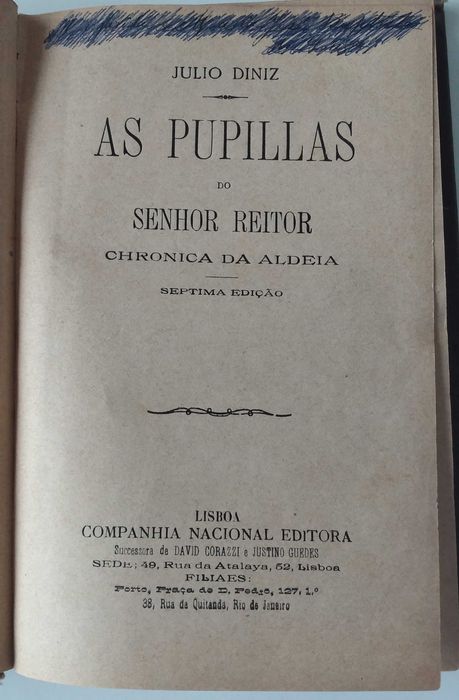 As Pupilas do Senhor Reitor, de Júlio Diniz