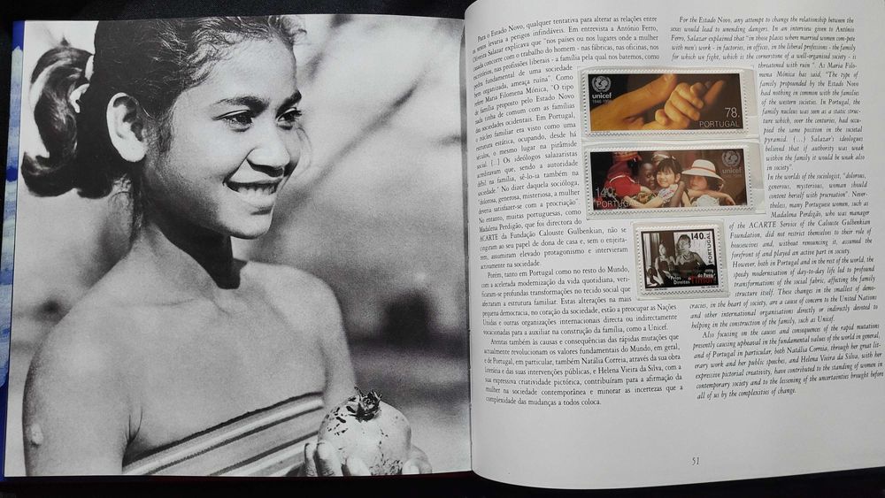 Raro livro dos CTT Portugal em selos 1996 edição especial OSCE
