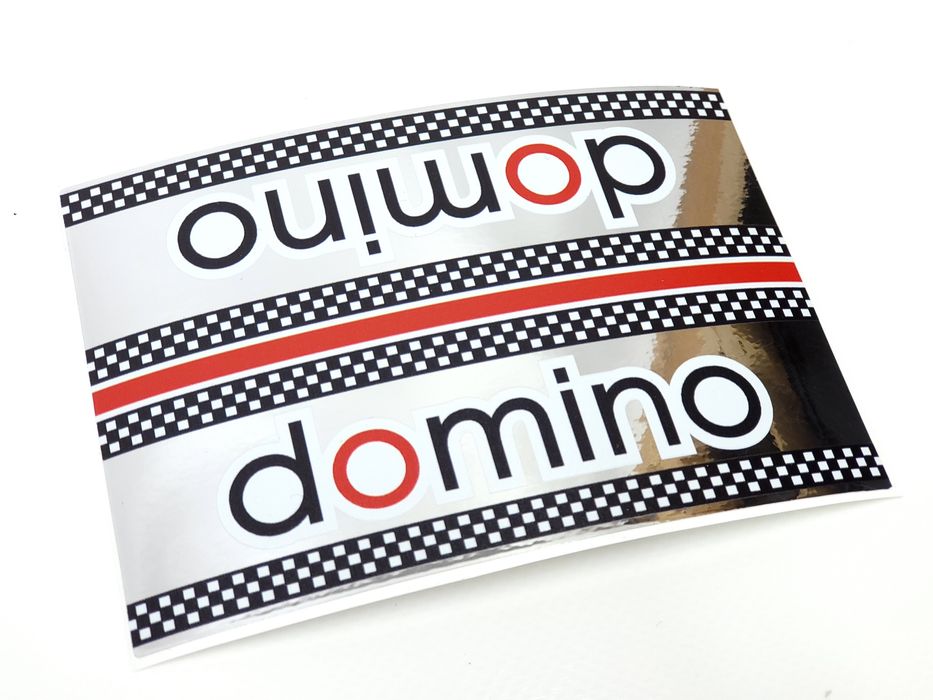 NOWA Naklejka Romet FSM Domino na ramę emblemat napis logo PRL