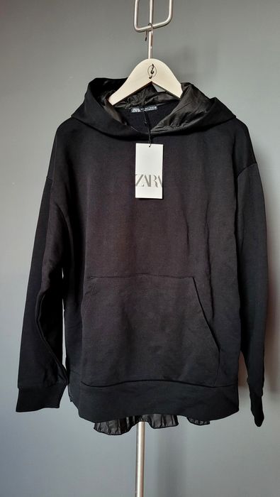 ZARA okazja plisowana bluza r. S nowa