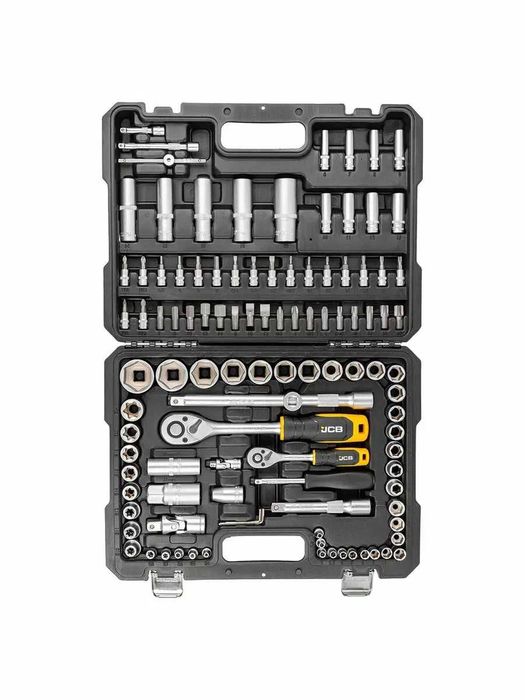 Набір інструментів JCB 108 ел хром-ванадій набор головок ключей