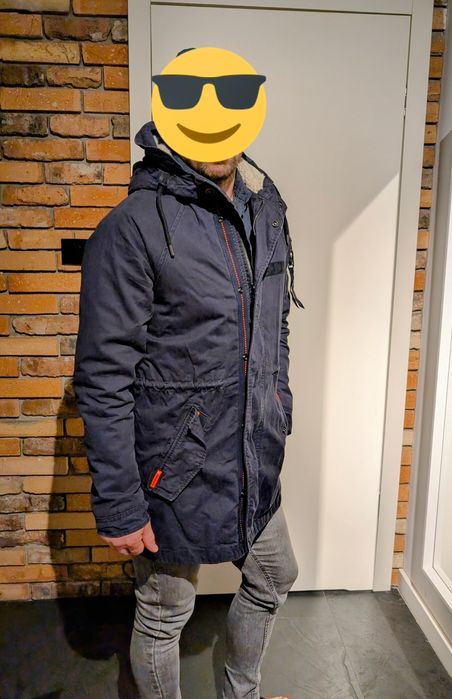 Kurtka męska parka SuperDry  rozmiar M ( h&m Reserved Hause )