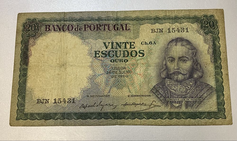Nota 1314 - 20 Esc. 1960