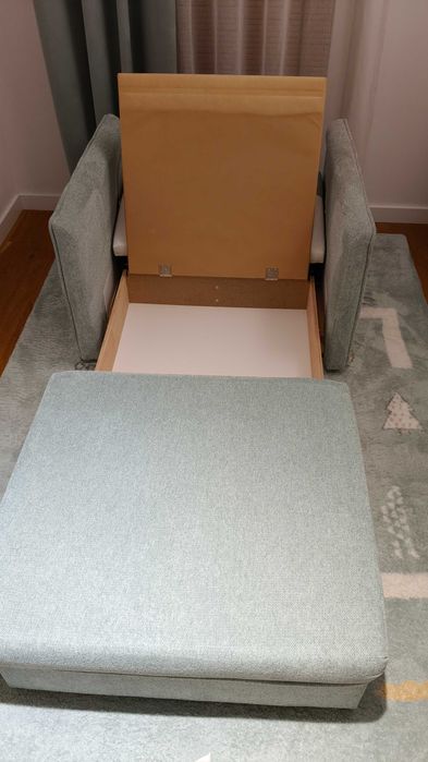 Jak za darmo, rozkładana sofa z pojemnikiem, BRW, gwarancja