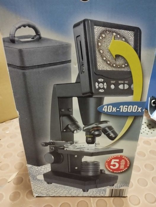 Bresser Microscope 40x 1600 x NEW novo Never used in box