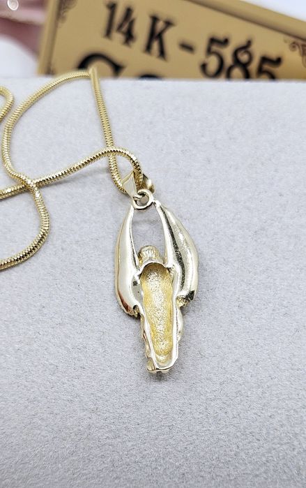 Złota zawieszka Anioł próba 585 14k