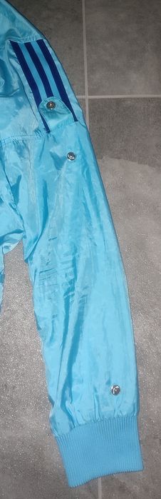 Kurtka Adidas r. 12 / M Retro Vintage bomberka