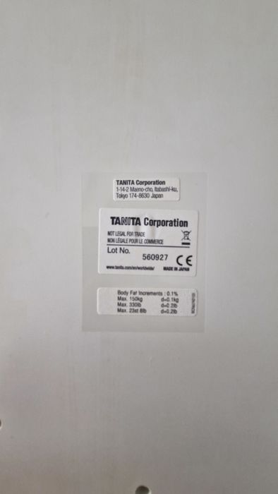 Balança profissional Tanita BC-601