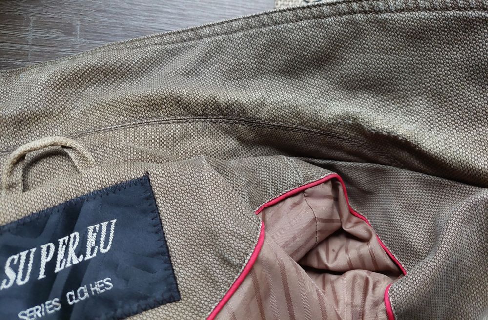 Kurtka męska, katana L/XL jasnobrazowa-khaki