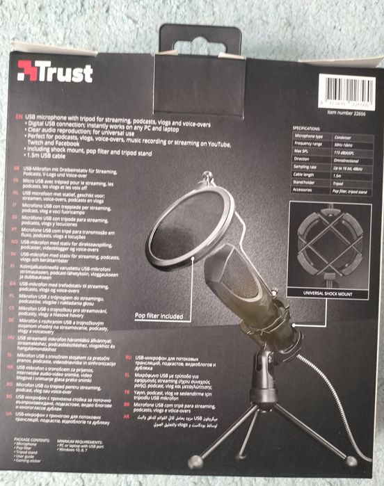 Mantis GXT 232 PC Microphone (by Trust)64738485345794121