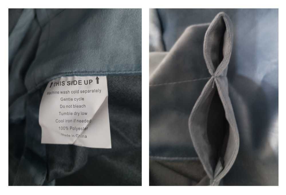 Topick 2 cortinas opacas de veludo (145)