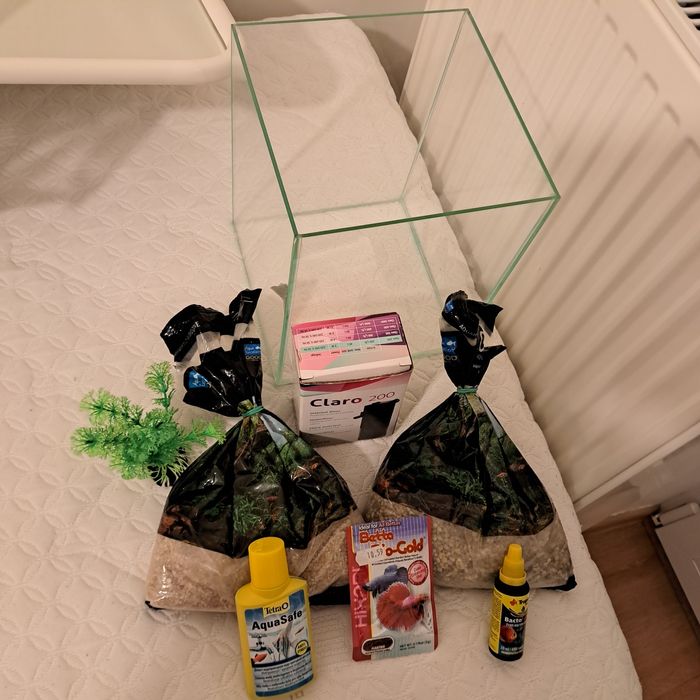 Akwarium plus akcesoria