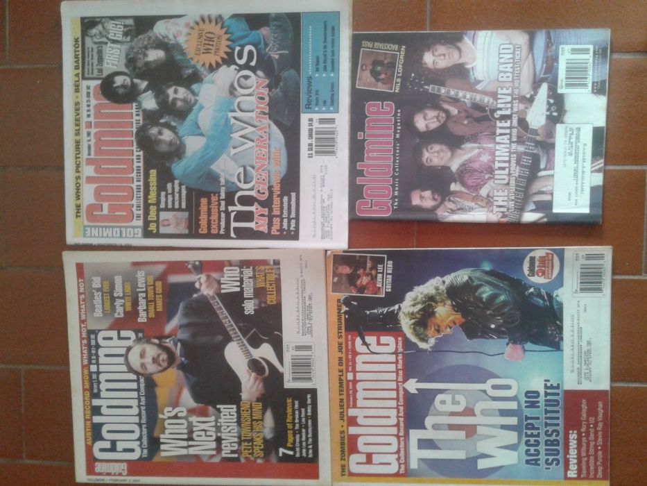 The Who / Ramones / Outros    - revistas Americanas