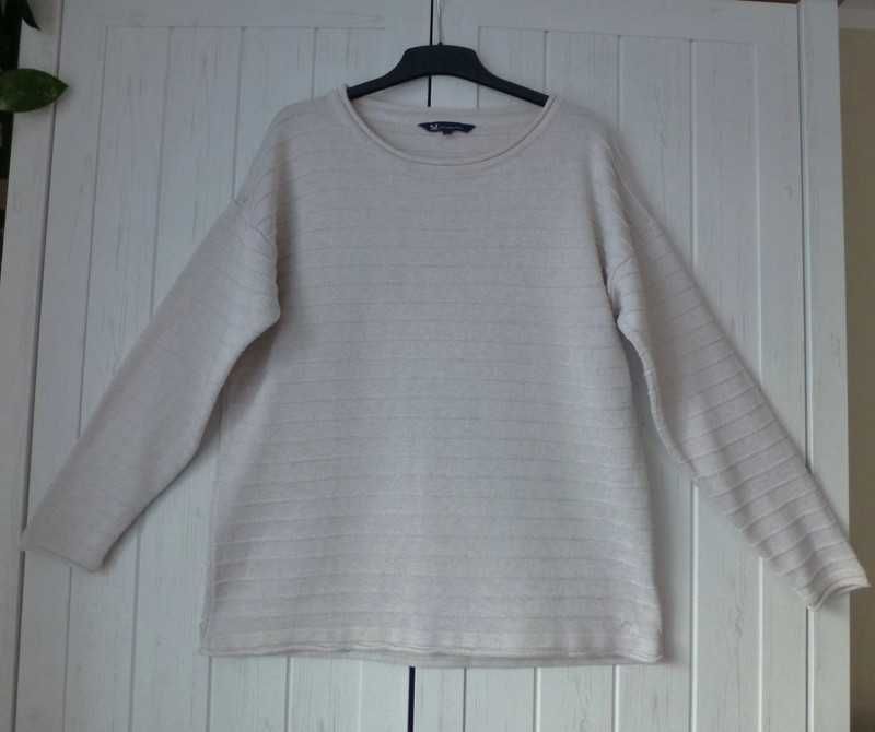 Crew Clothing Company beżowy damski sweter 46