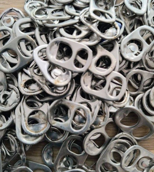 Zawleczki 250 sztuk do rękodzieła kolor srebrny