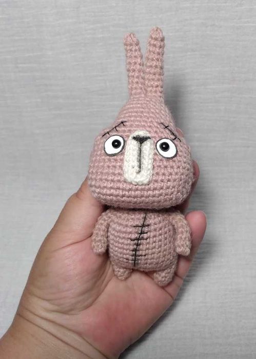 Вязаная игрушка ручная работа заяц дракон летучая мышь светлячок